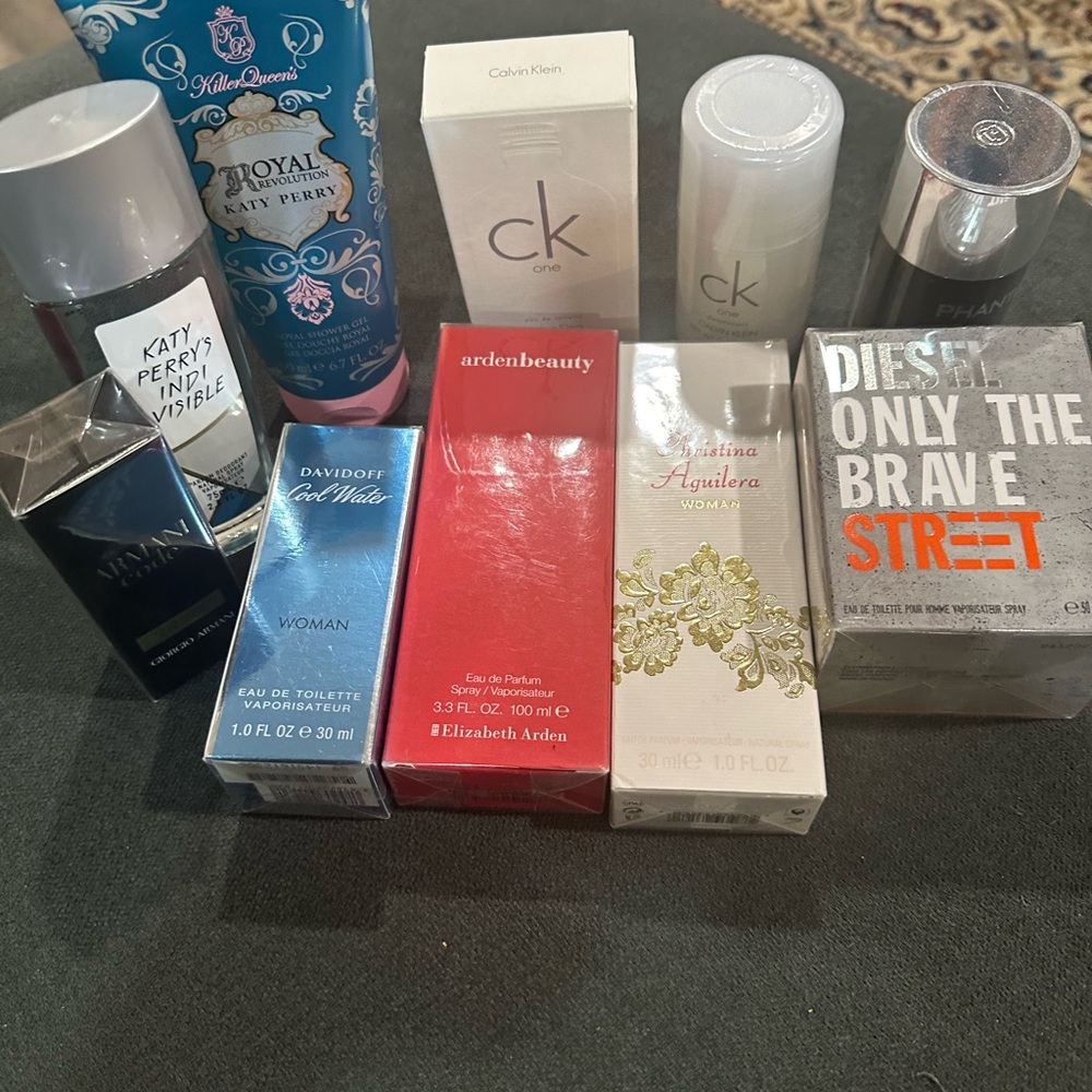 10 piece parfumerie set